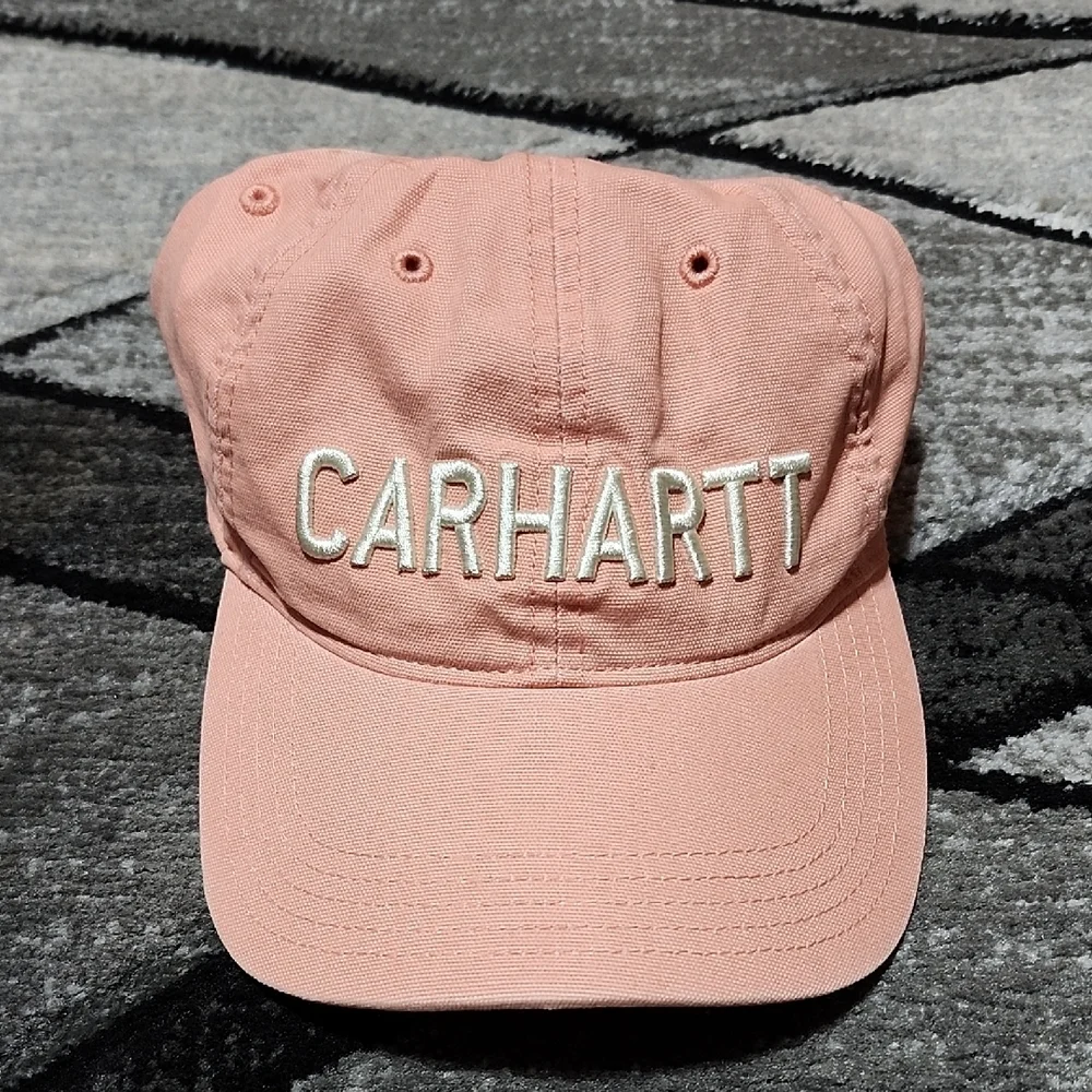 CARHARTT ODESSA CORAL EMBROIDERED CANVAS GRAPHIC CAP HAT